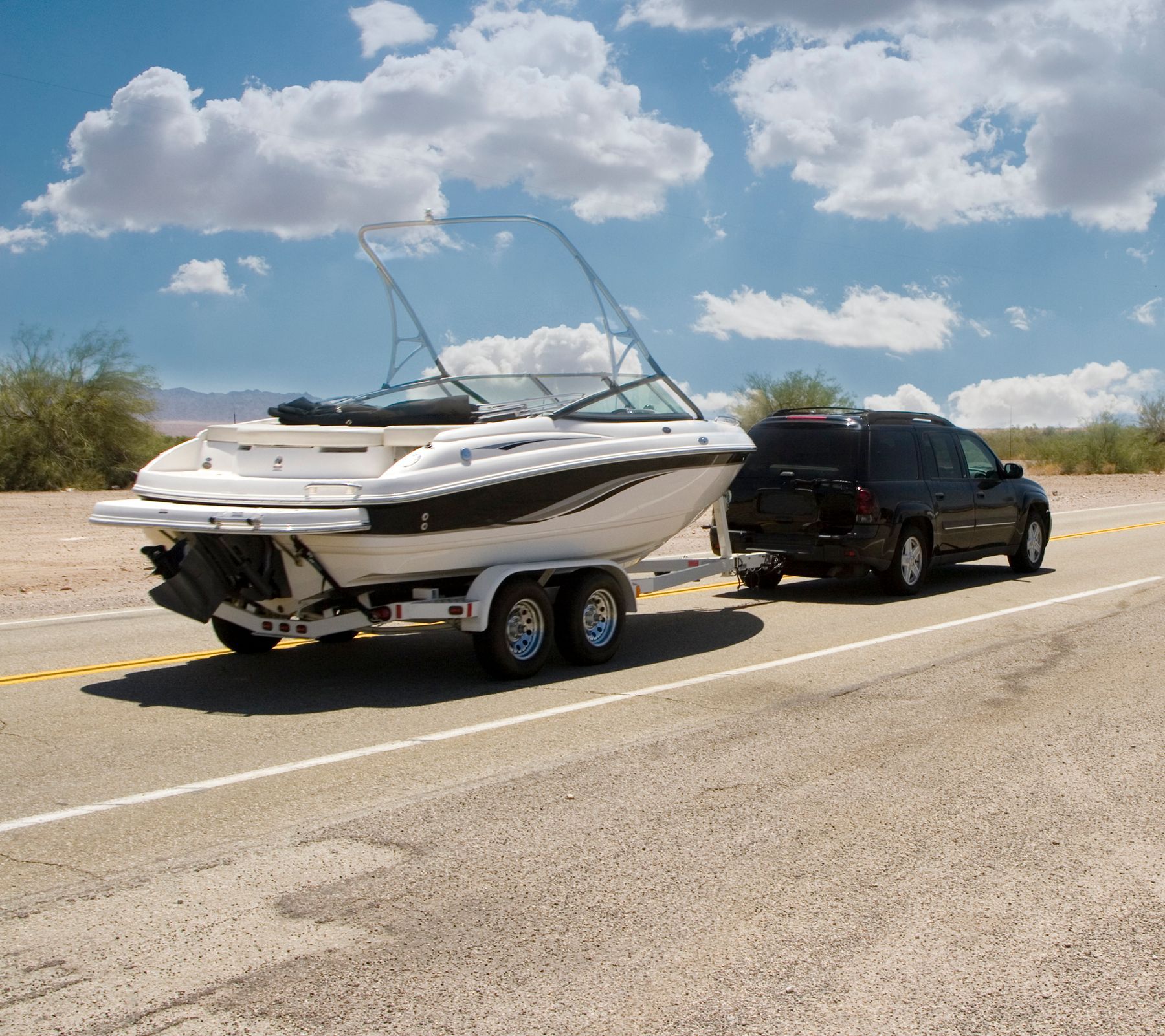 Recreational vehicle ready for storage