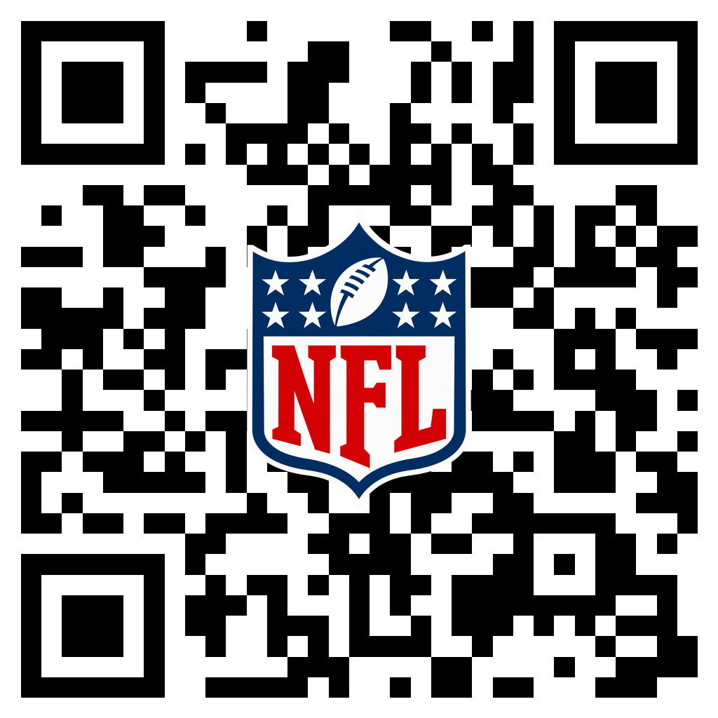 K3V QR code with the NFL shield